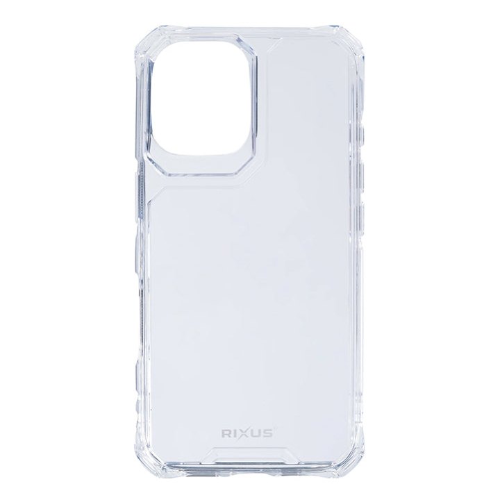 Coque Smartphone-Telephone Rixus Armor-X Anti Choc Pour Apple Iphone 16 Transparent (Vendu A L'Unite)