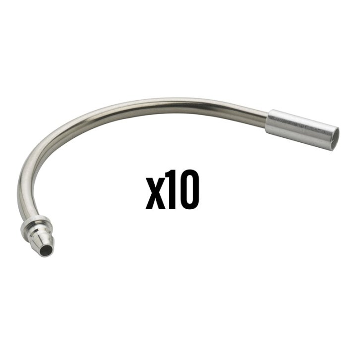 Coudé V-Brake Elvedes 90° INOX (Vendu Par 10)