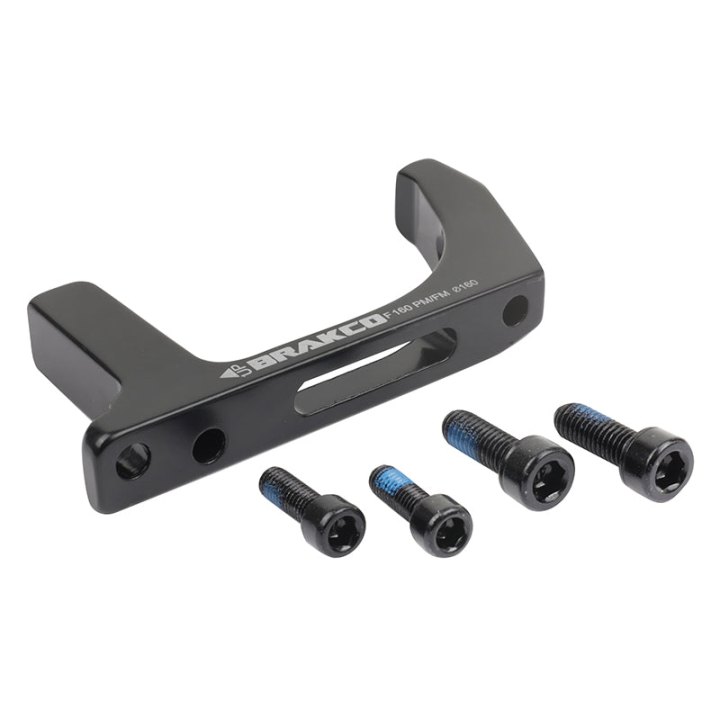 Adaptateur Frein A Disque Route Avant Brakco Disque 160 mm Étrier Post-Mount Sur Fourche Flatmount