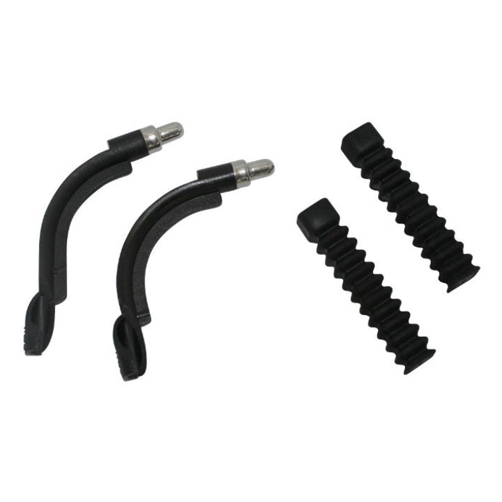 Coudé V-Brake P2R 2 Pieces 90° + 110° Avec Soufflet (Paire Pour Un Vélo)
