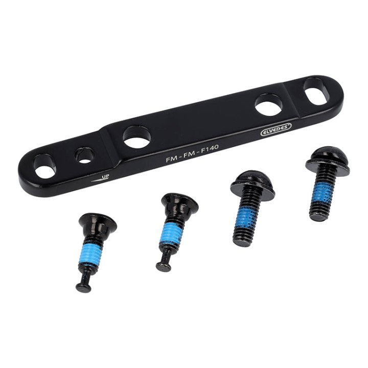 Adaptateur Frein A Disque Route Avant Elvedes Disque 140 - 160 mm Étrier Post-Mount Sur Fourche Flatmount