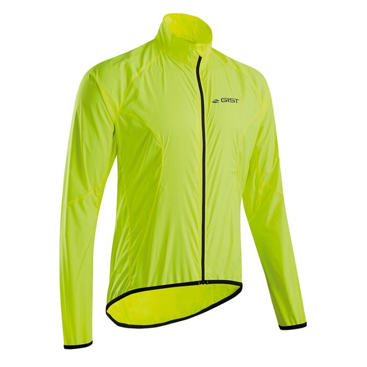 Coupe Vent Gist Jaune Fluo Manches Longues S