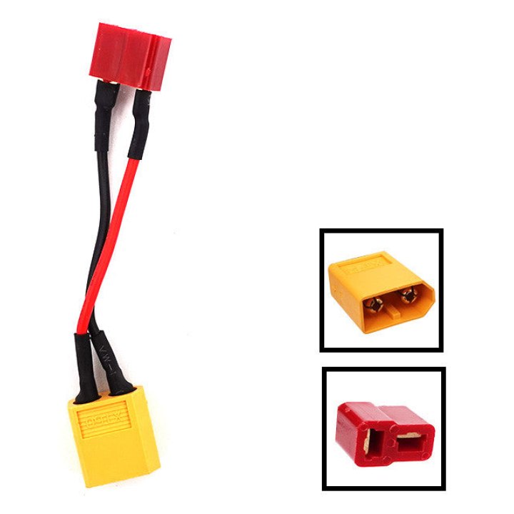 Convertisseur XT60 male - type T femelle