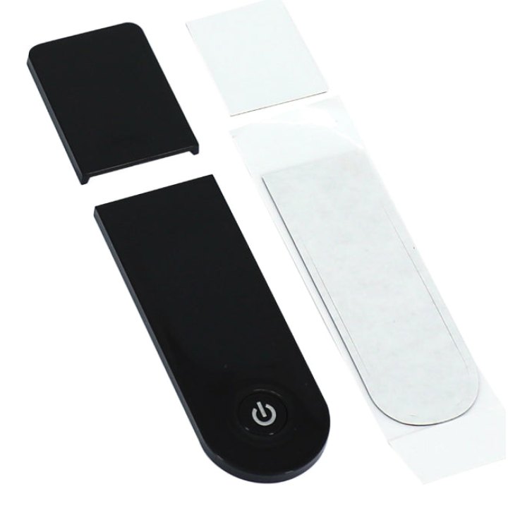 Couvercle-Cache D'Ecran Pour Compteur Trottinette Xiaomi Pro, Pro2, Mi3 Noir