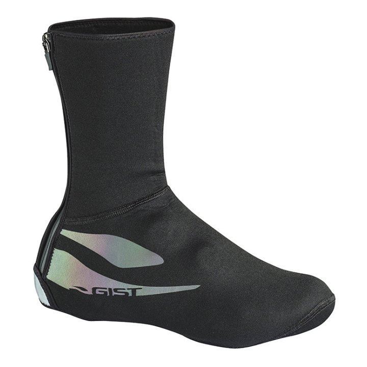 Couvre Chaussure Hiver Route Gist Neoprene 3 mm Noir 43-44 (Velcro) (Paire)
