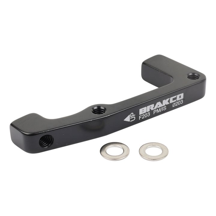 Adaptateur Frein A Disque VTT Avant Brakco Disque 203 mm Étrier Post-Mount Sur Fourche International