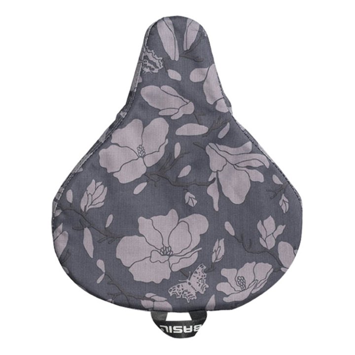 Couvre Selle Vélo Basil Magnolia Gris Waterproof(28X23 cm) (Offre Spéciale)
