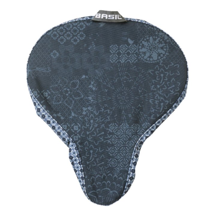 Couvre Selle Vélo Basil Boheme Waterproof Bleu Indigo (28X23 cm)