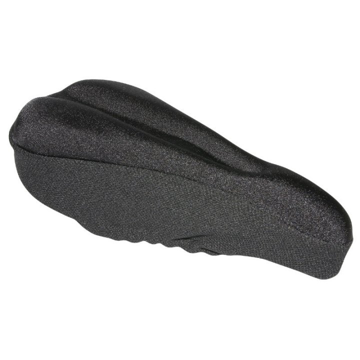 Couvre Selle Vélo P2R Neoprene-Gel Memoire De Forme Noir 300X155 mm