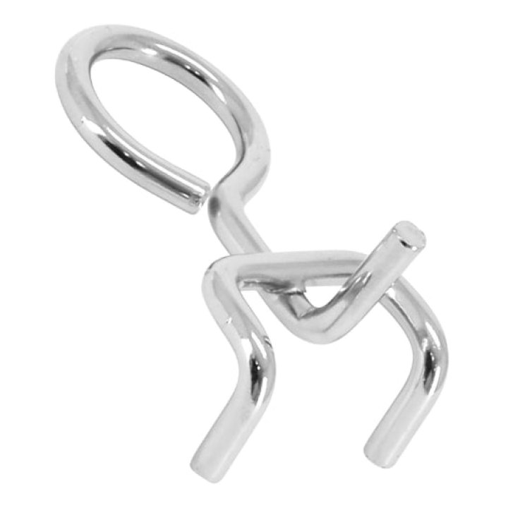 Crochet De Fixation Officine Parolin Panneau Modele Anneau Diam 15 mm (A L'Unite) - Pour Panneau 202626 -Gist-