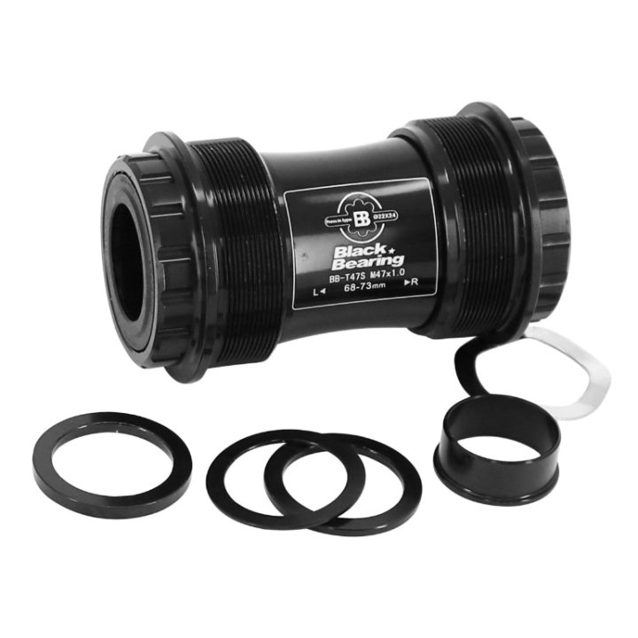 Cuvette Intégré Boîtier Filete Route-VTT Blackbearing Roulement Superieur B5 Diam T47 mm (Boite De 68-73 mm) Anglais - Bsc - 1,37X24 Axe 24 mm Et 24-22 mm (Adaptateur Gxp)
