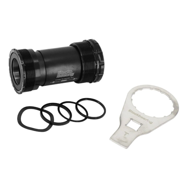 Cuvette Intégré Boîtier Filete Route VTT Blackbearing Roulement Superieur B5 Diam T47 mm (Boite De 77 mm) Anglais - Bsc - 1,37X24 Axe 30 mm