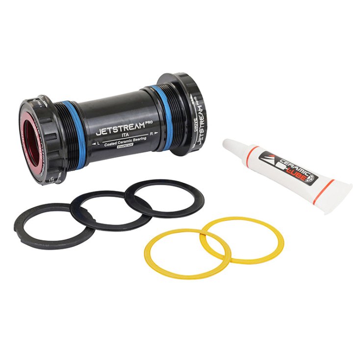 Cuvette Intégré Boîtier Filete Route Tripeak 3En1 Céramique Italien Boite De 70 mm Diam 36 mm Pour Axe 24 mm, 28.99 mm, 30 mm (Compatible Sram Dub, Rotor 3D, Shimano, Colnago) (Garantie 4 Ans)