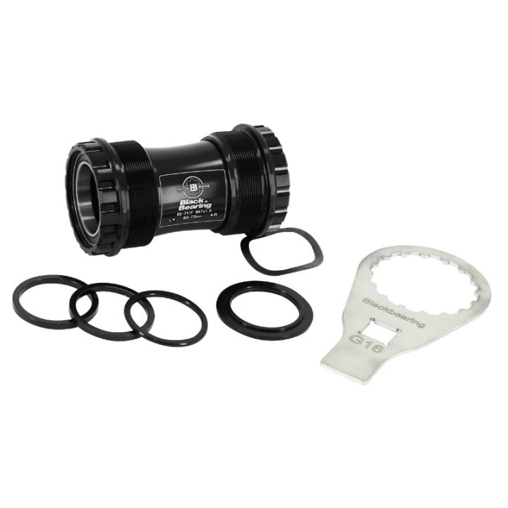 Cuvette Intégré Boîtier Filete Route VTT Blackbearing Roulement Superieur B5 Diam T47 mm (Boite De 68-73 mm) Anglais - Bsc - 1,37X24 Axe 30 mm