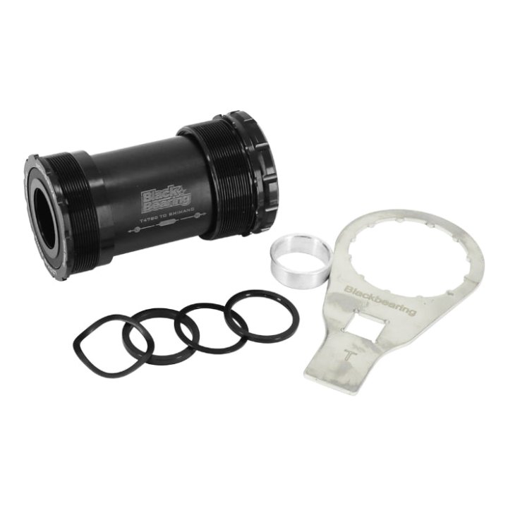 Cuvette Intégré Boîtier Filete Route-VTT Blackbearing Roulement Superieur B5 Diam T47 mm (Boite De 77 mm) Anglais - Bsc - 1,37X24 Axe 24 mm Et 24-22 mm (Adaptateur Gxp)