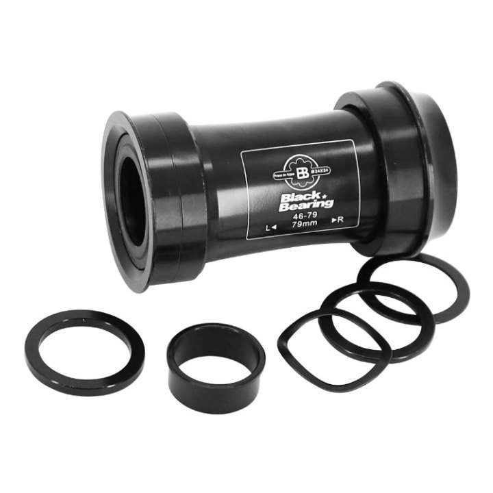 Cuvette Intégré Boîtier VTT-Route A Emboiter Blackbearing Roulement Superieur B5 Boite De 79 mm Diam 46 Axe 24 mm Et 24-22 mm (Adaptateur Gxp)