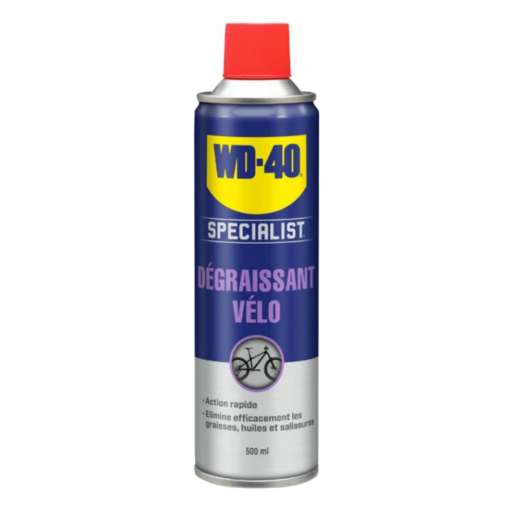 Dégraissant Vélo Wd-40 Specialist (Aerosol 500 Ml)