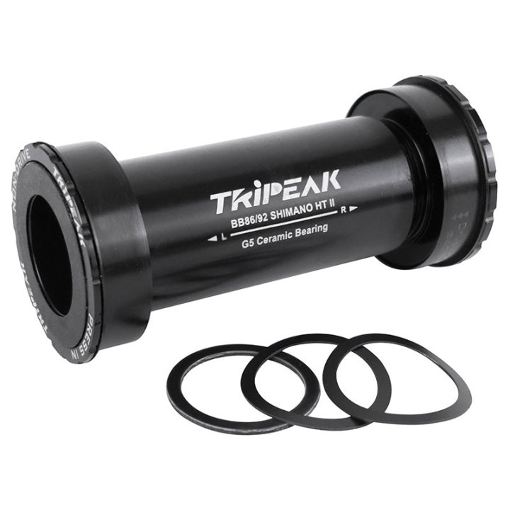 Cuvette Intégré Boîtier VTT-Route A Emboiter-Twistfit Tripeak Céramique Boite 86-92 mm Diam 41 mm Pour Axe 24 mm (Compatible Shimano)