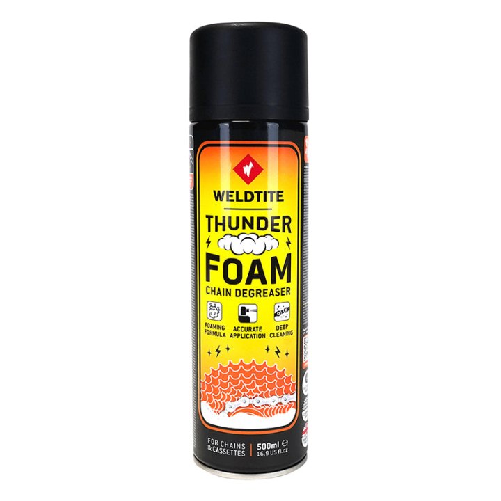 Dégraissant Vélo Weldtite Thunder Foam Chain (Aerosol 500Ml)