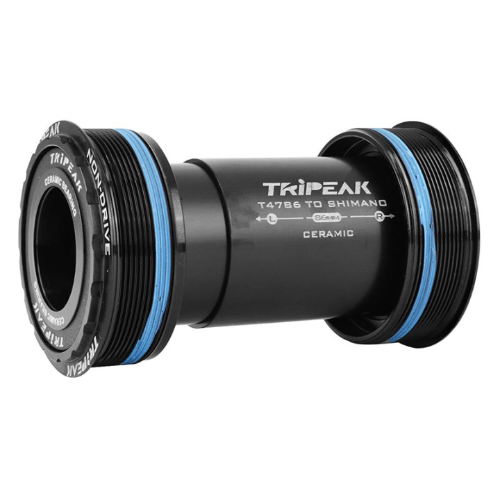 Cuvette Intégré Boîtier Filete VTT Tripeak Céramique Diam T47 mm Axe 24 mm (Boite De 86-85,5 mm) (Compatible Trek, Colnago)