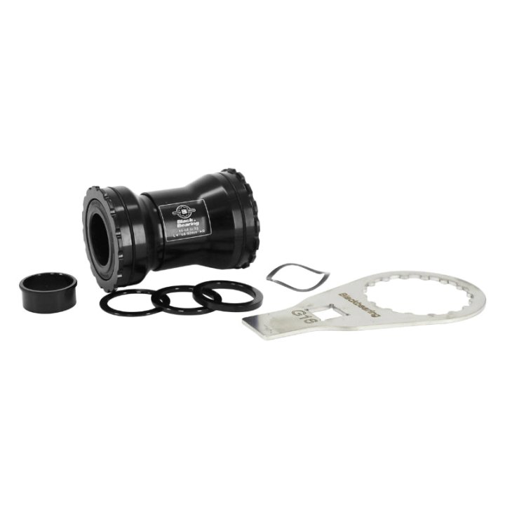 Cuvette Intégré Boîtier VTT-Route A Emboiter Blackbearing Roulement Superieur B5 Boite De 68-92 Diam 46 Axe 24 mm Et 24-22 mm (Adaptateur Gxp)