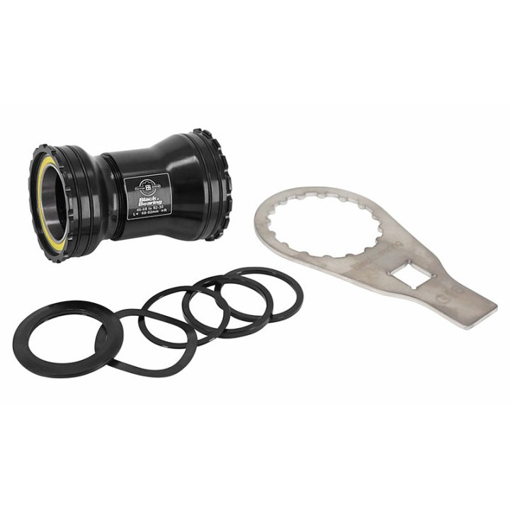 Cuvette Intégré Boîtier VTT-Route A Emboiter-Pf30 386 Evo Blackbearing Roulement Céramique Boite De 68-92 Diam 46 Pour Axe 30 mm (Compatible Sram Dub) - Clé Montage Incluse-