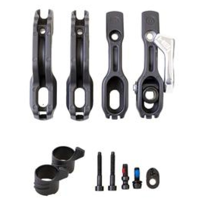 Adaptateur HSi complet pour un frein, noir