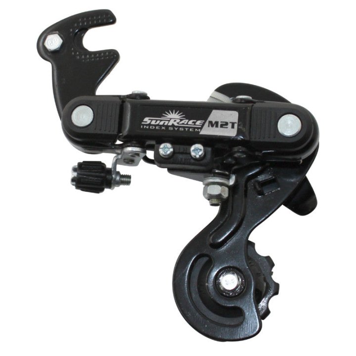 Dérailleur Route Arrière Sunrace 6-7V. Chape Courte Avec Patte (Compatible Shimano)