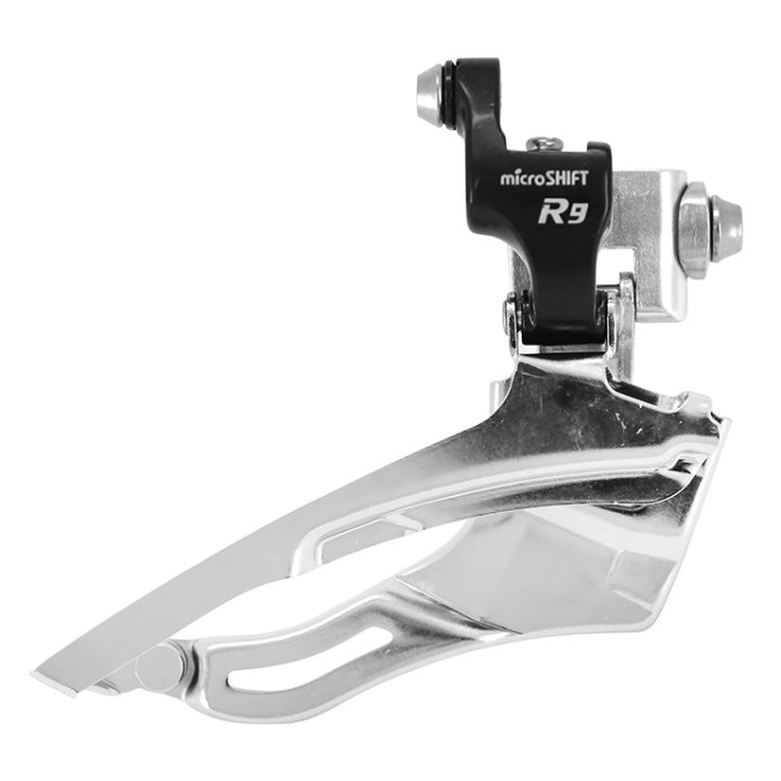 Dérailleur Route Avant Microshift 9V. Triple A Braser Tirage Bas (Compatible Shimano)