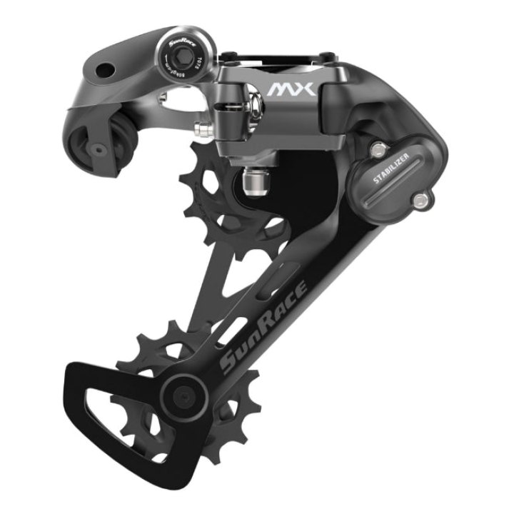 Dérailleur VTT Arrière Sunrace Mx600 11V. Chape Moyenne A Vis (Compatible Shimano)