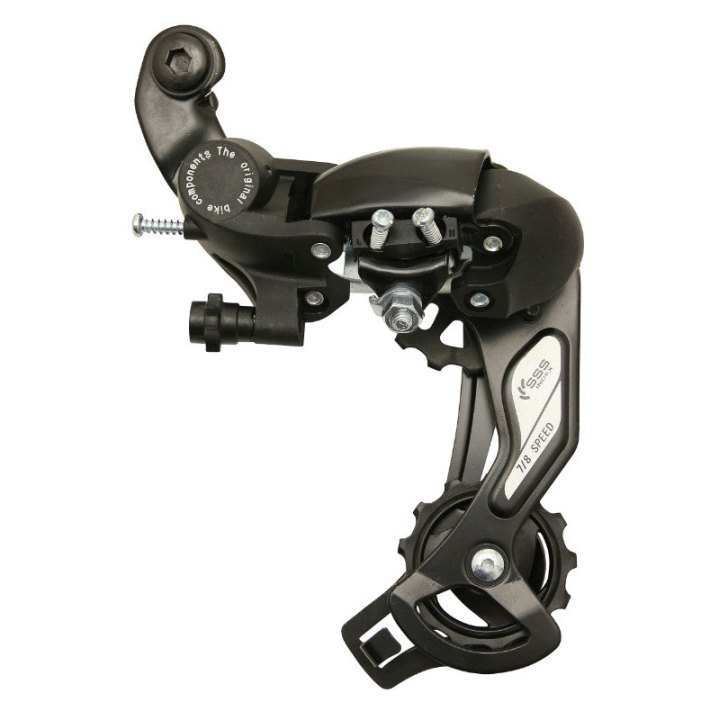 Dérailleur VTT Arrière P2R 8V. Eight Chape Longue Noir (Compatible Shimano Jusqu'A 30 dents) (Offre Spéciale)