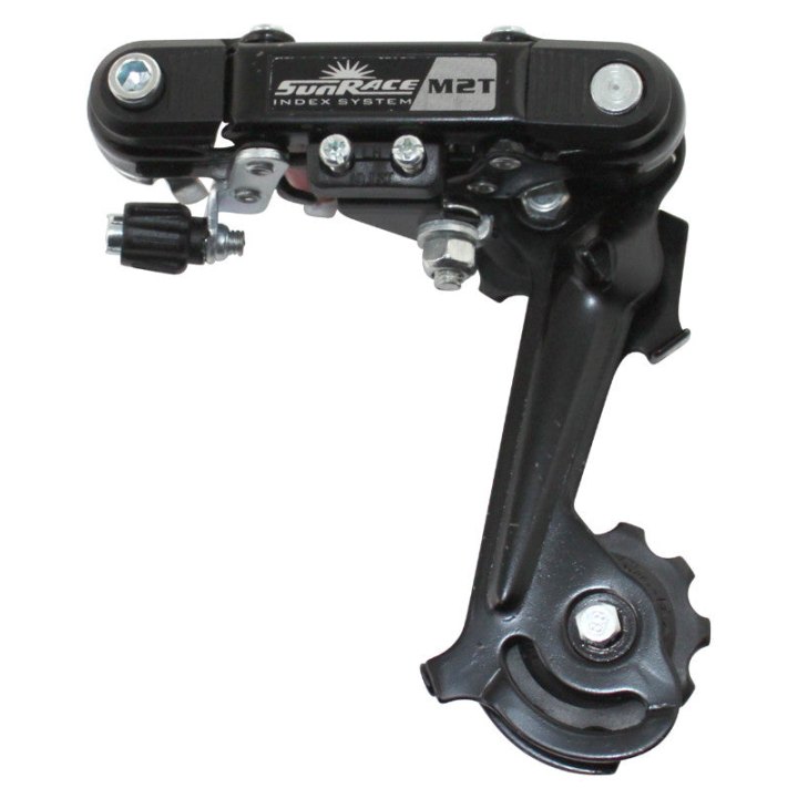 Dérailleur VTT Arrière Sunrace 6-7V. Chape Moyenne A Vis (Compatible Shimano) (Offre Spéciale)
