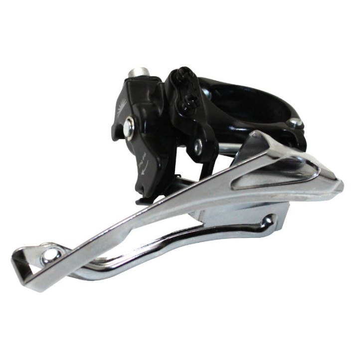 Dérailleur VTT Avant Sunrace M30 A Collier Bas 34,9 Pour 48X38X28 Tirage Haut-Bas (Avec Collier Adaptateur 31.8 Et 28.6)