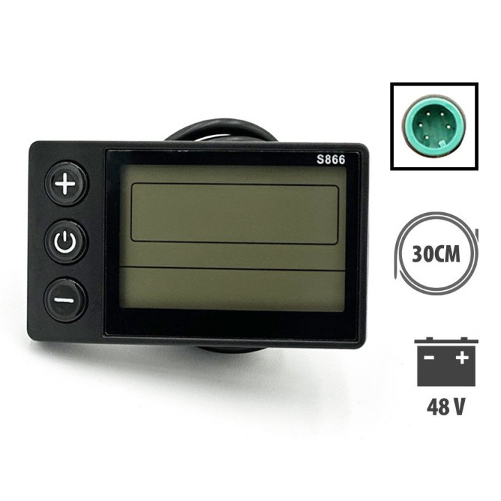 Display S866 Urbanglide E-cross Connecteur Etanche
