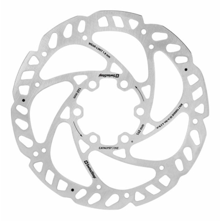 Disque De Frein Route 6 Trous Swissstop Catalyst One 140 mm
