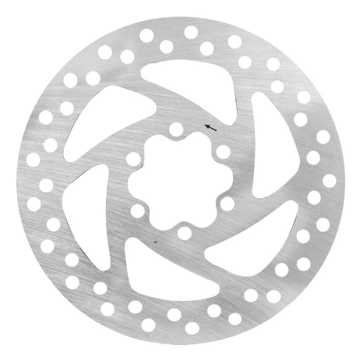 Disque De Frein Trottinette 6 Trous Diam 140 mm Argent