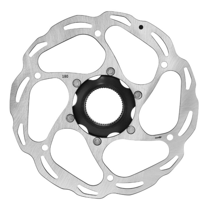 Disque De Frein VTT Centerlock Newton Brakco Compatible Shimano Et Autres 180 mm Compatible Shimano