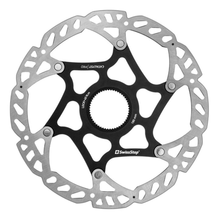 Disque De Frein VTT Centerlock Swissstop Catalyst Pro 180 mm (Niveau Shimano Slx - Xt)