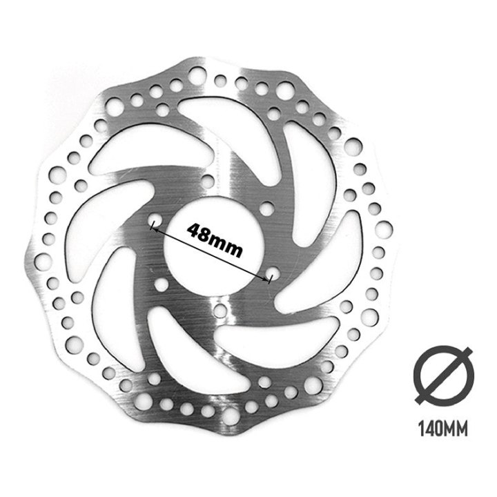 Disque de freins 140mm entraxe 48mm