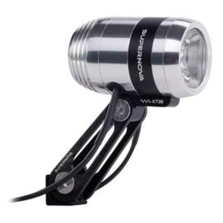 E3 Pro 2 phare pour dynamo, argent