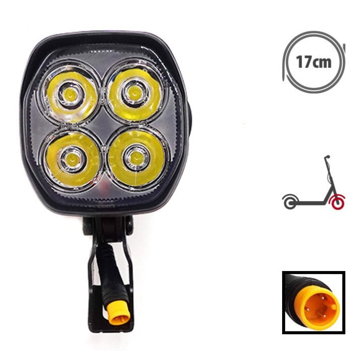 Eclairage Led avant Kukirin G2 Pro 2024