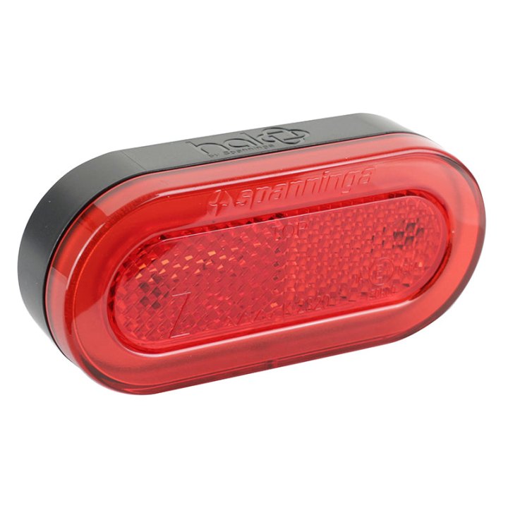 Éclairage Vélo A Dynamo Arrière 6V Sur Porte-Bagage Spanninga Halo Xe Fonction Safe-Stop (Montage Atelier) Compatible VAE