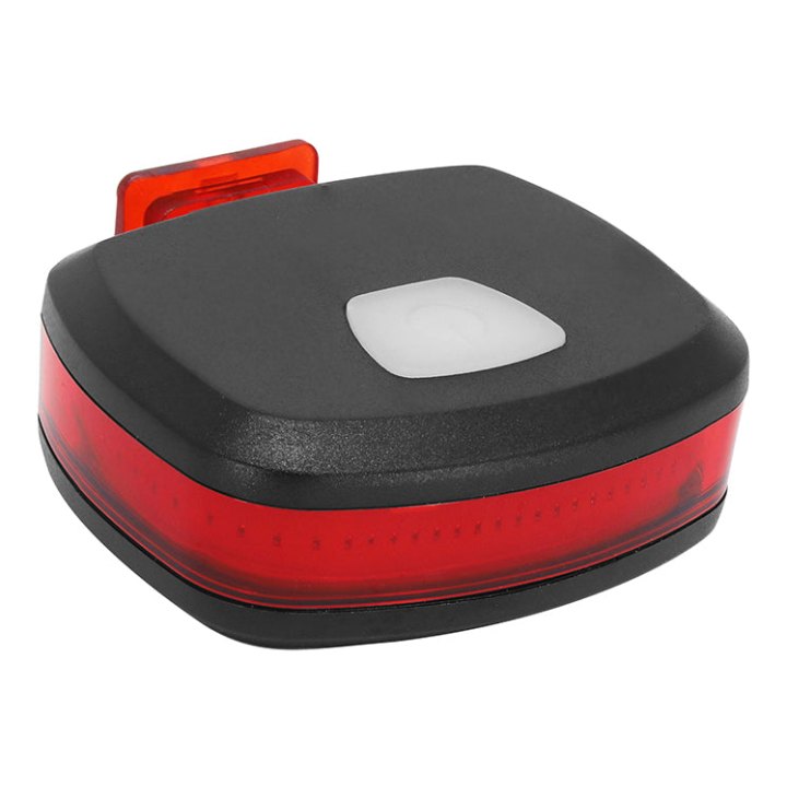 Éclairage Vélo Usb Arrière Newton Sur Tige De Selle 10 Lumen 3 Modes (Livre Avec Fixation) Noir - Rechargeable Usb