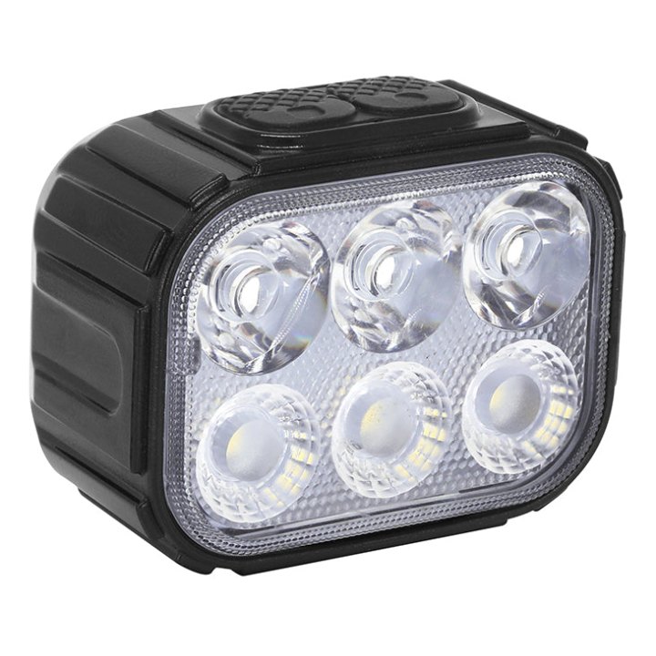 Éclairage Vélo Usb Avant Newton 350 Lumen Noir 8 Modes (Livre Avec Fixation Cintre) - Rechargeable Usb