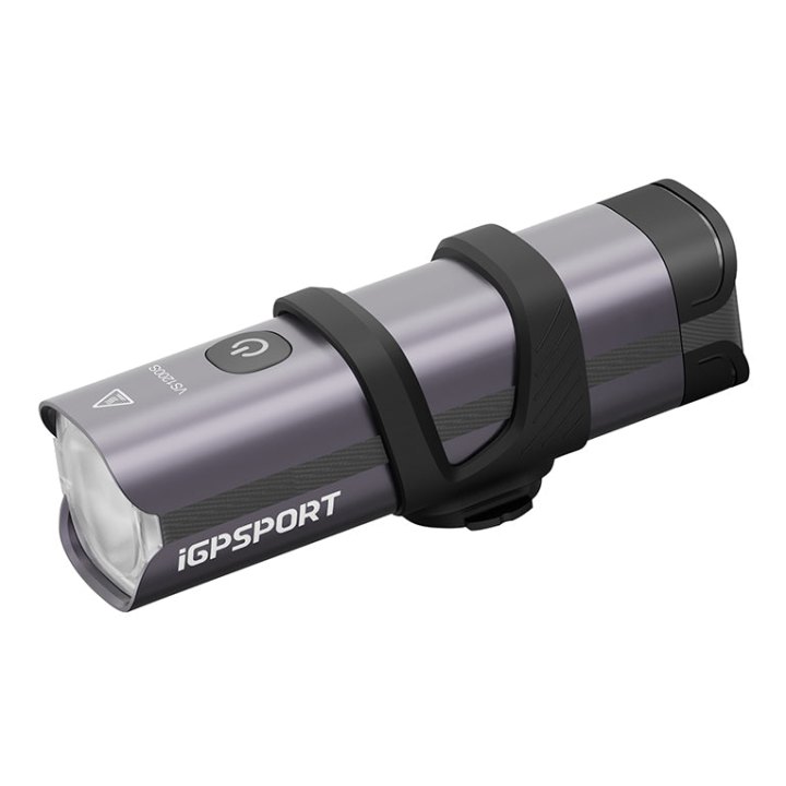 Éclairage Vélo Avant Intelligent Igpsport Vs1200S Lumen Alu LED - Longue Portee Vision 150 Metres - Bluetooth Low Energy- Se Fixe Sur Le Support Compteur M83 Ref 217292 Livre Avec --