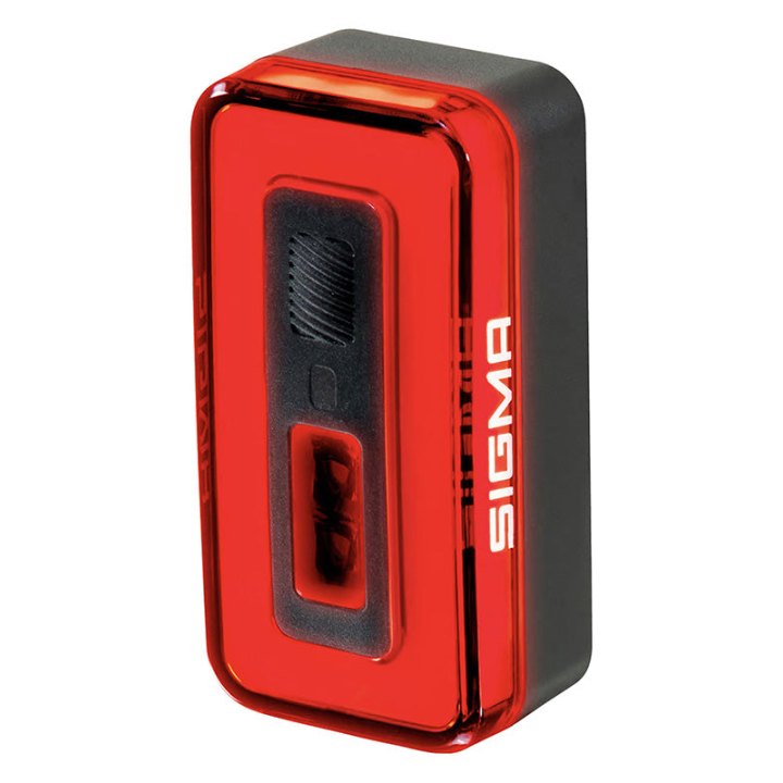 Éclairage Vélo Usb Arrière Sur Tige De Selle Sigma Hiro 70 (Éclairage Fixe) Noir - Visible 500M