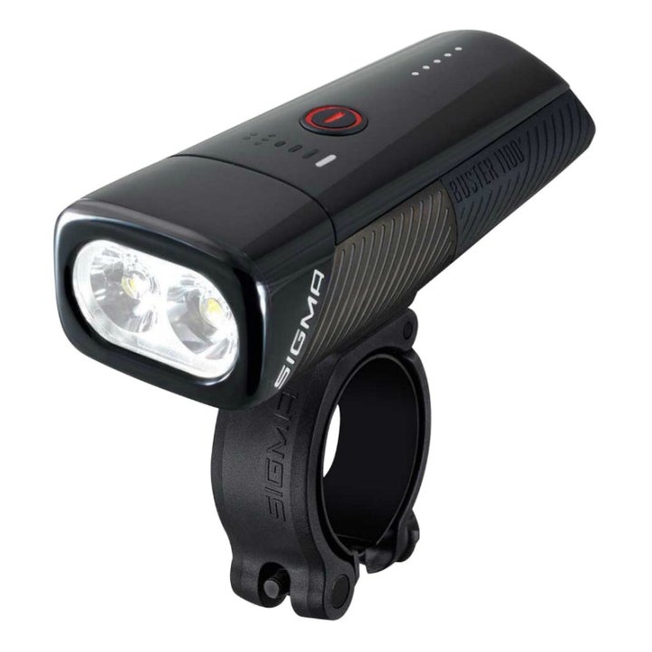 Éclairage Vélo Usb Avant Sigma Buster 1100 Lumen Visibilite 170M (Autonomie 2H À 16H) Batterie Iion Recharge Usb - Fixation Cintre