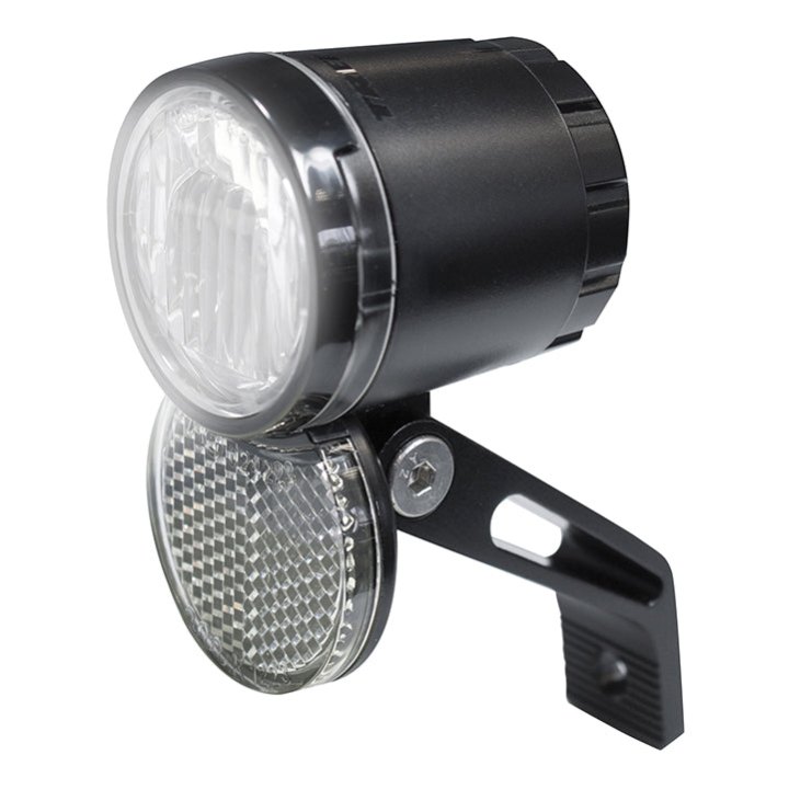 Éclairage Vélo VAE - E-Bike Avant Sur Fourche Trelock Ls230 Bike-I 6-12V 20Lux Noir - Pour Voir A 40M Et Visible A 2Kms