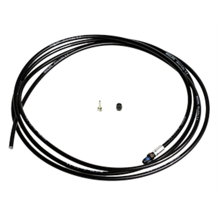 Durite de frein Disctube, raccord M6 droit 0°, 2500 mm