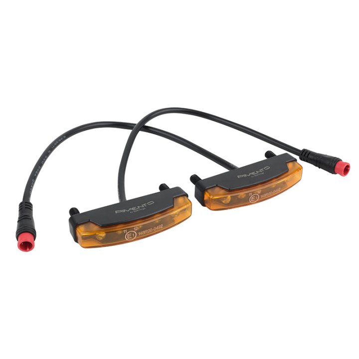 Éclairage-Clignotant Vélo Arrière 6V Sur Porte-Bagage Spanninga (Montage Atelier) Compatible VAE
